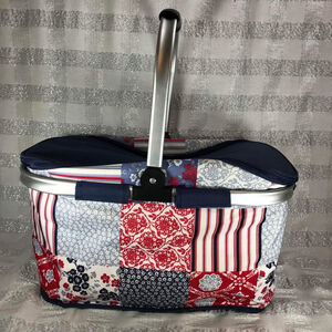 Cynthia Rowley Insulated Picnic Basket Cooler
